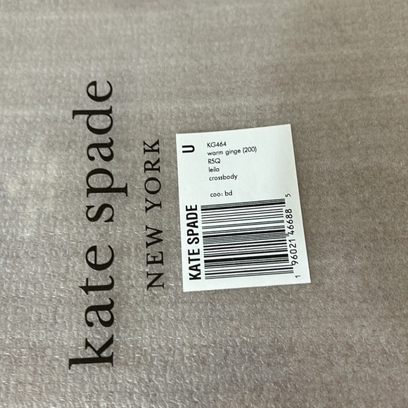 🕵️‍♀️ Mystery Boxes 12/14 🕵️‍♀️ Kate Spade NWT Leila Crossbody Warm Gingerbread - Picture 7 of 9